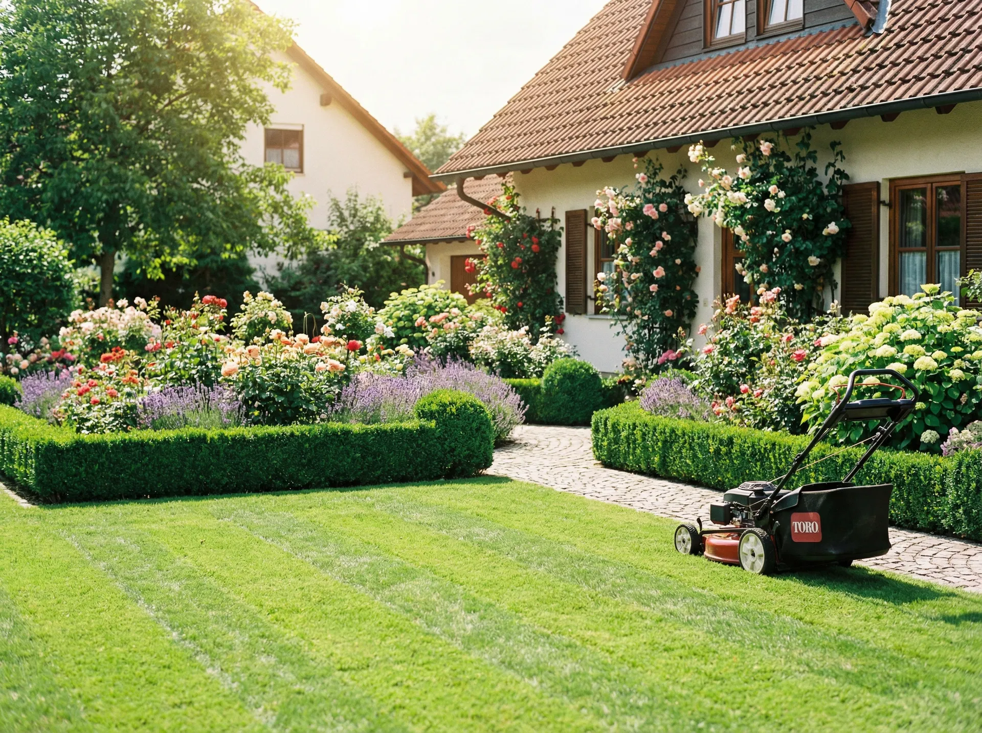 Gepflegter Garten